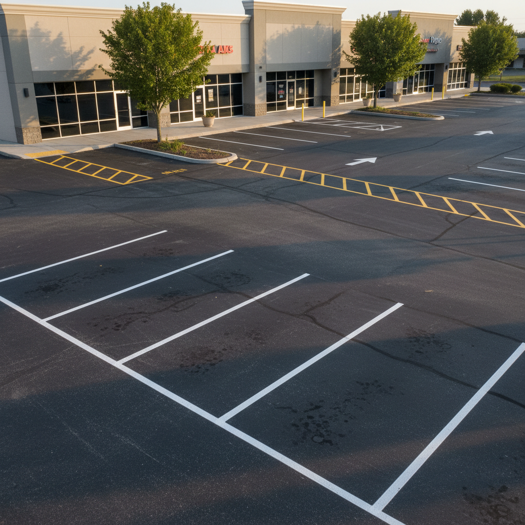 Parking lot striping costs and pricing breakdown